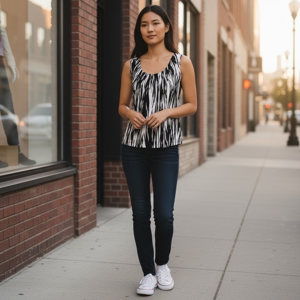 Calvin Klein Animal Print Tank Top